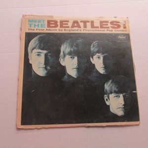 Meet the Beatles vinyl LP record